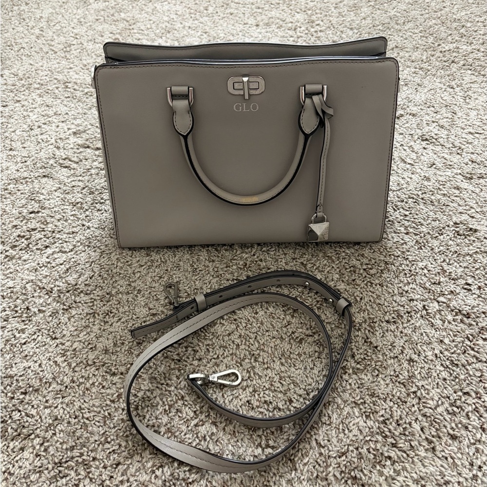 Michael Kors Elegant Gray Satchel
